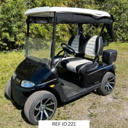 2021 E-Z-GO RXV ELITE - BLACK