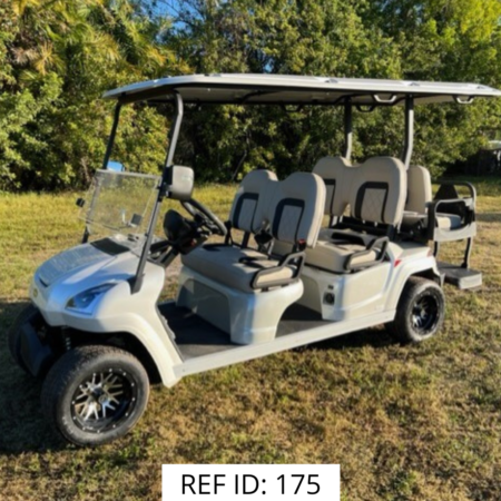 2023 STAR EV SIRIUS 4+2 PEARL WHITE LITHIUM LSV
