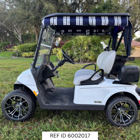 2027 E-Z-GO RXV2 ELiTE - Bright White