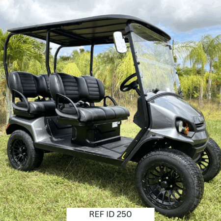 2022 E-Z-GO Liberty Charcoal Street Legal Golf Cart – Pre-Owned