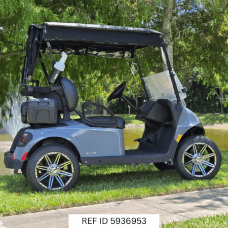 Durable build, perfect for both golf courses and community cruising