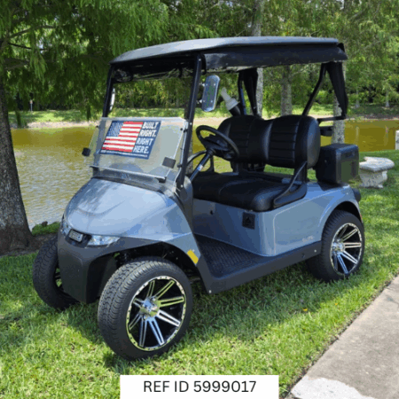 Durable build, perfect for both golf courses and community cruising