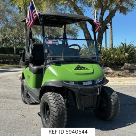 2026 E-Z-GO RXV4 SUMMIT – STREET LEGAL - ARMY GREEN