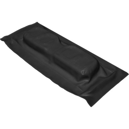 COVER SEAT BACK-MED/TXT BLACK