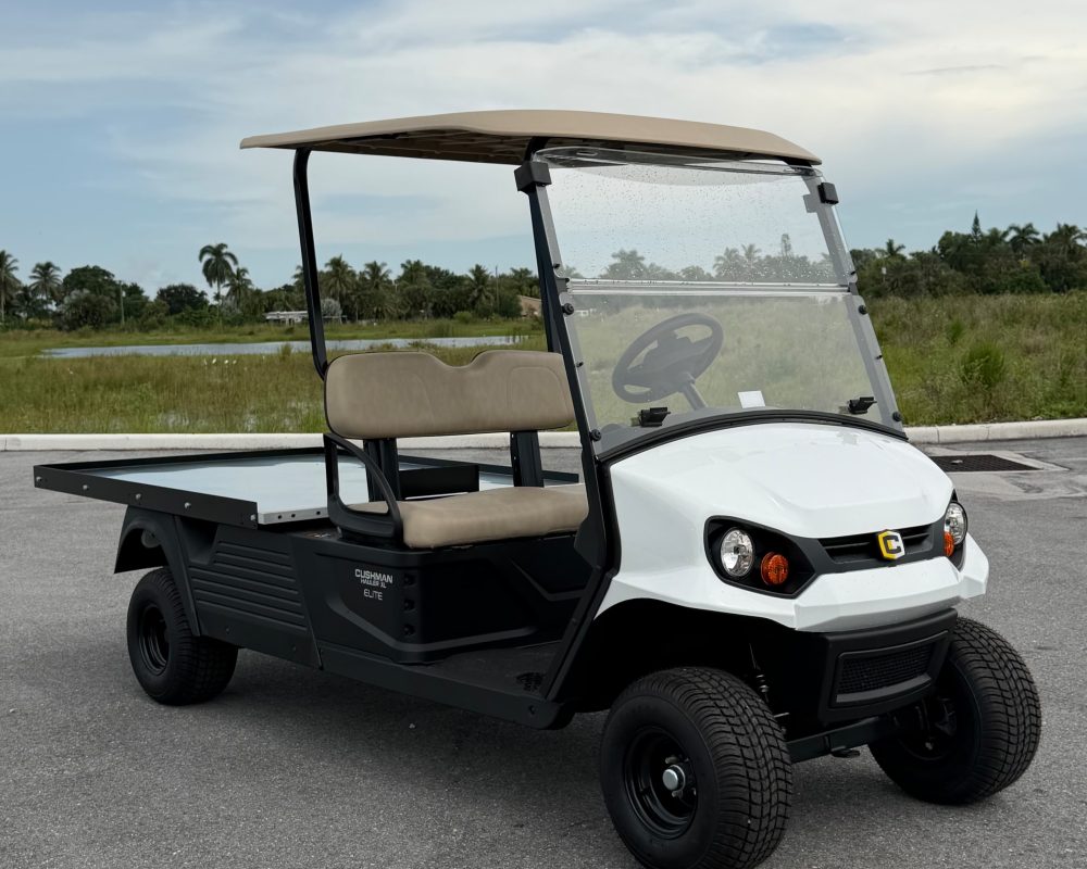 2026 Cushman Hauler XL Elite – White